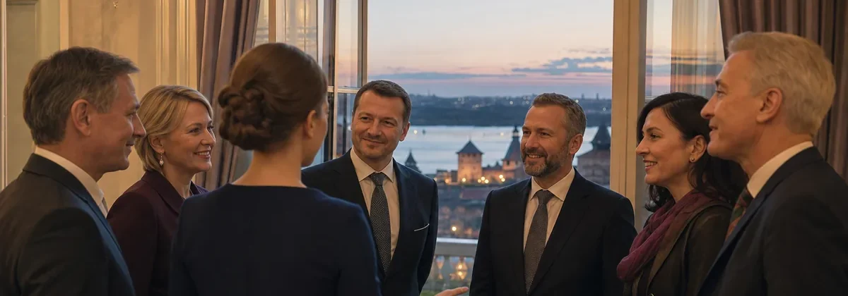 Приём VIP-партнёров